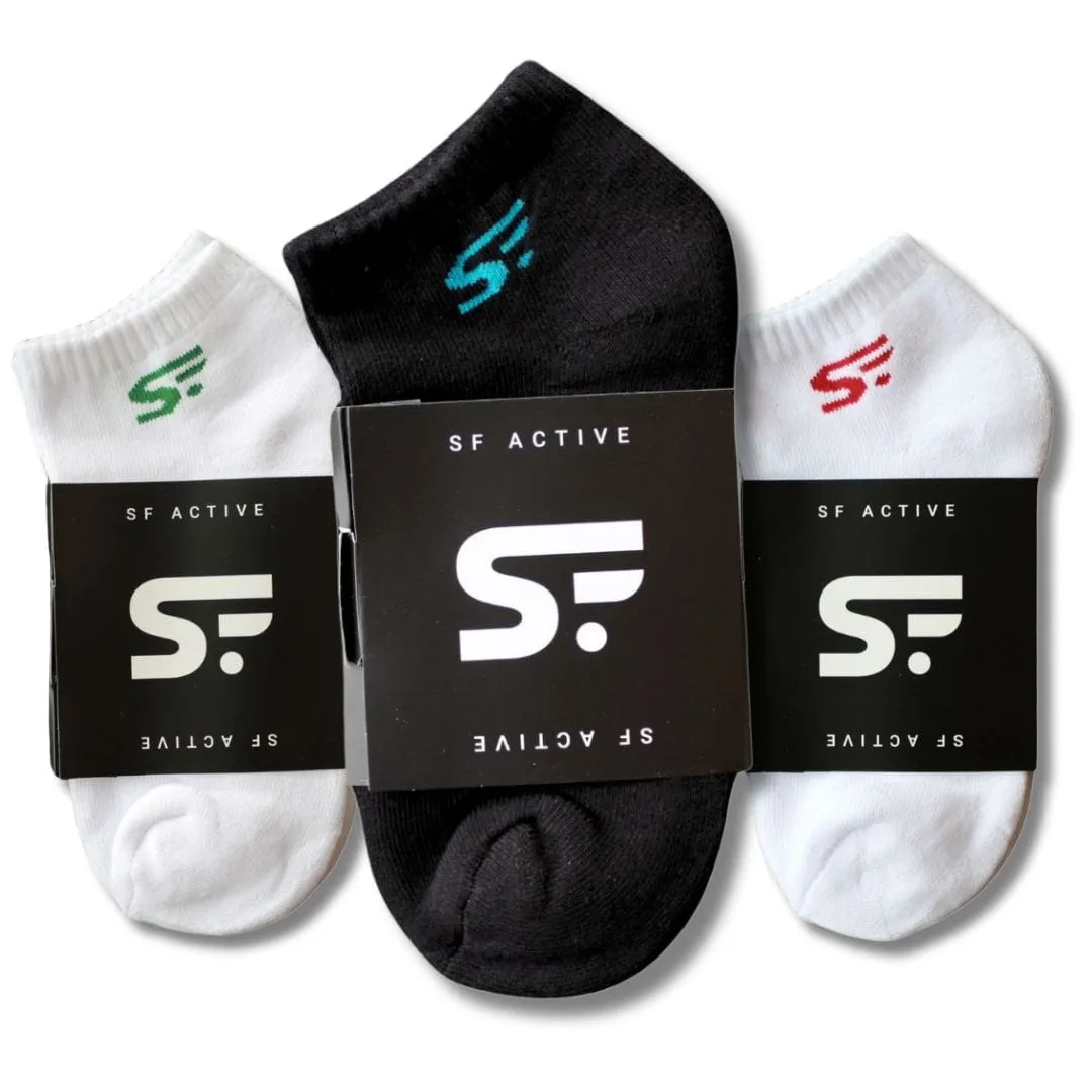 SF Active Cushion Ankle Socks Single Pack