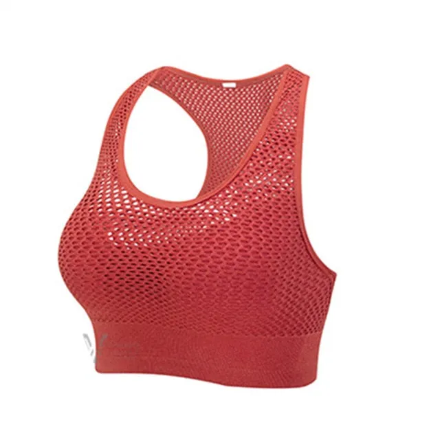 Shockproof Padded Running Sexy Sports Bra