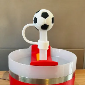 Soccer Straw Topper