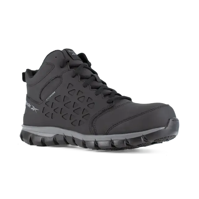 Sublite Cushion Composite-Toe Work Shoe Black/Gray