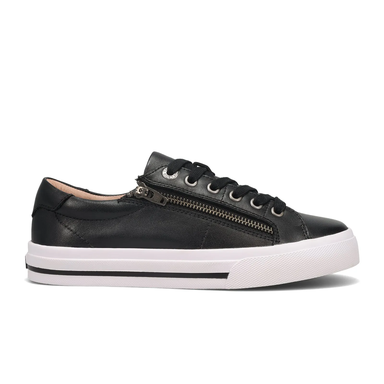 Taos Z Soul Lux Sneaker (Women) - Black Leather