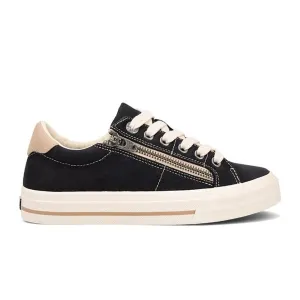 Taos Z Soul Sneaker (Women) - Black/Tan Distressed