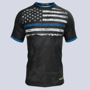 Thin Blue Line 2 Custom USA Jersey