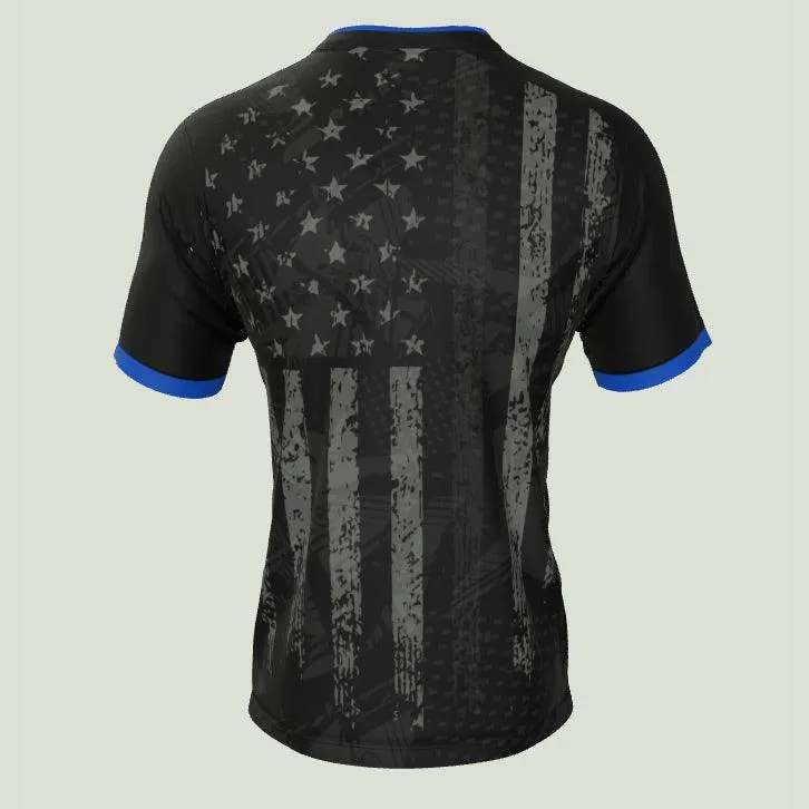 Thin Blue Line Custom USA Jersey