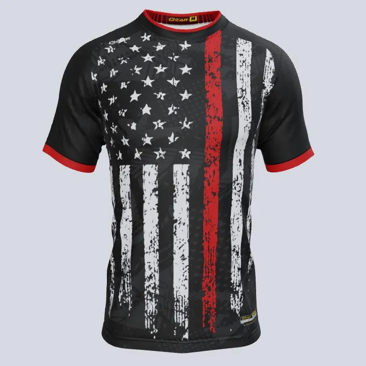 Thin Red Line Custom USA Jersey