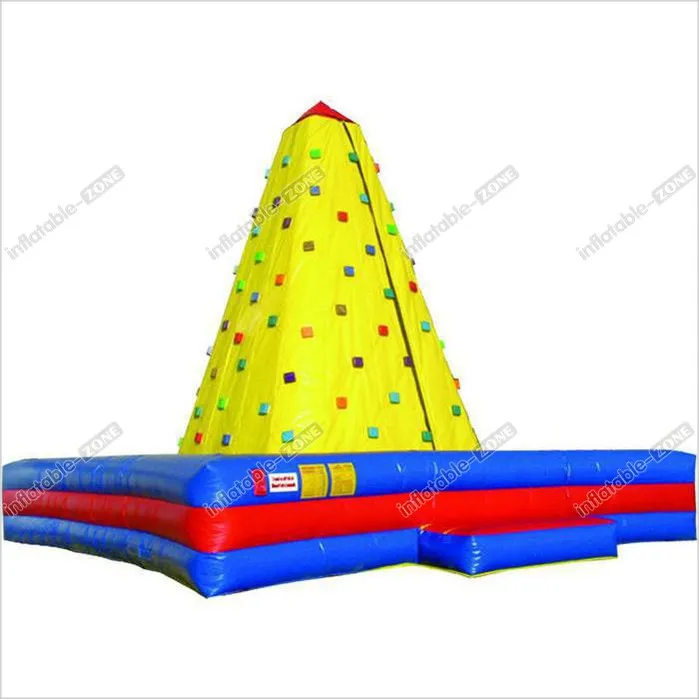 Toddler Inflatable Mountain Climbing Multi - Color , Customized Funny Blow Up Climbing Wall