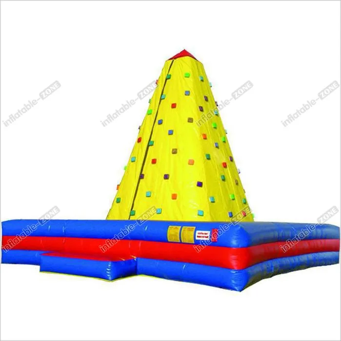 Toddler Inflatable Mountain Climbing Multi - Color , Customized Funny Blow Up Climbing Wall