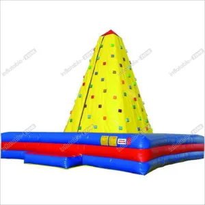 Toddler Inflatable Mountain Climbing Multi - Color , Customized Funny Blow Up Climbing Wall