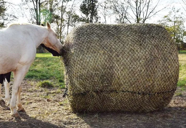 Tough 1 Round Hay Bale Slow Feed Hay Net 2.5"