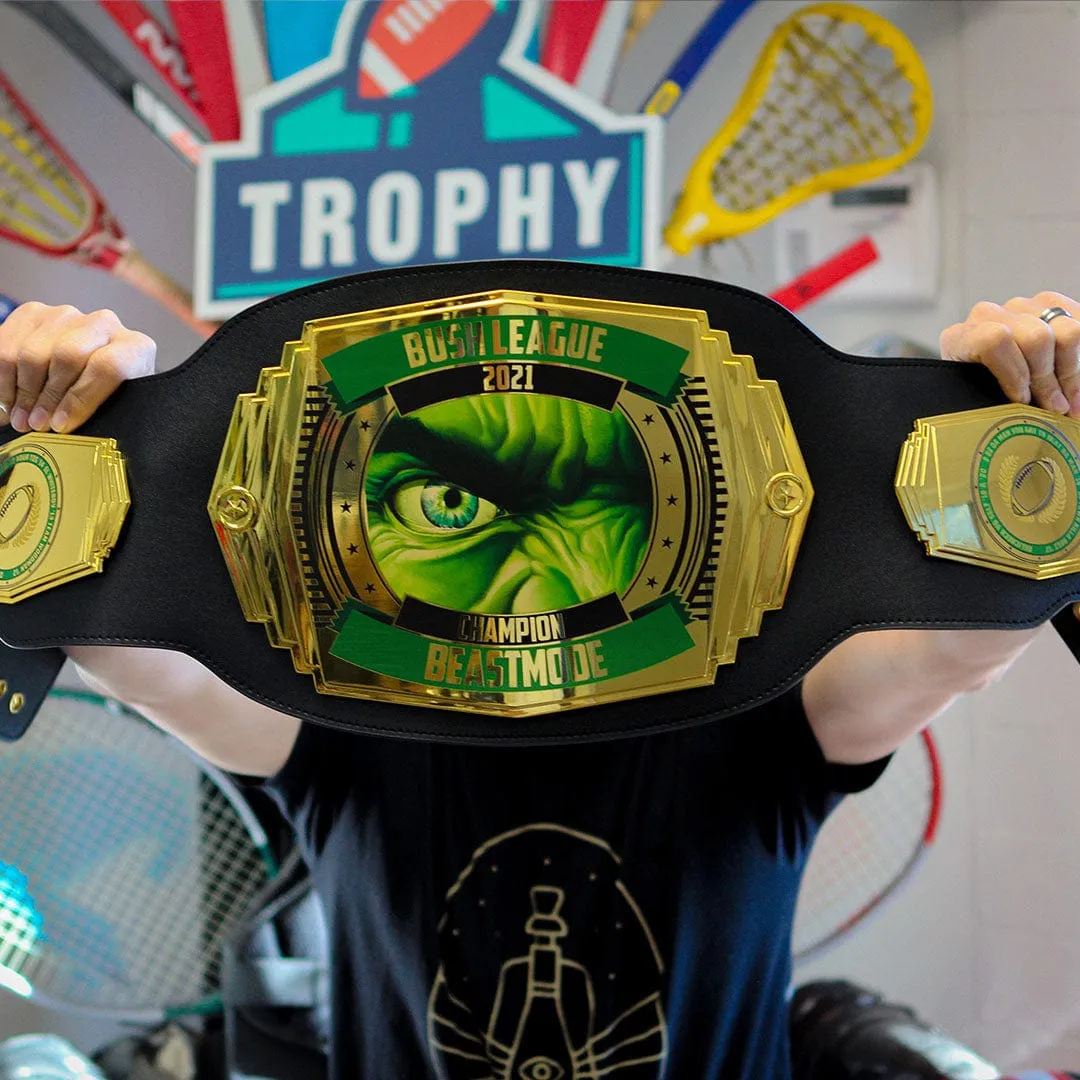 Ultimate 6lb Custom Championship Belt