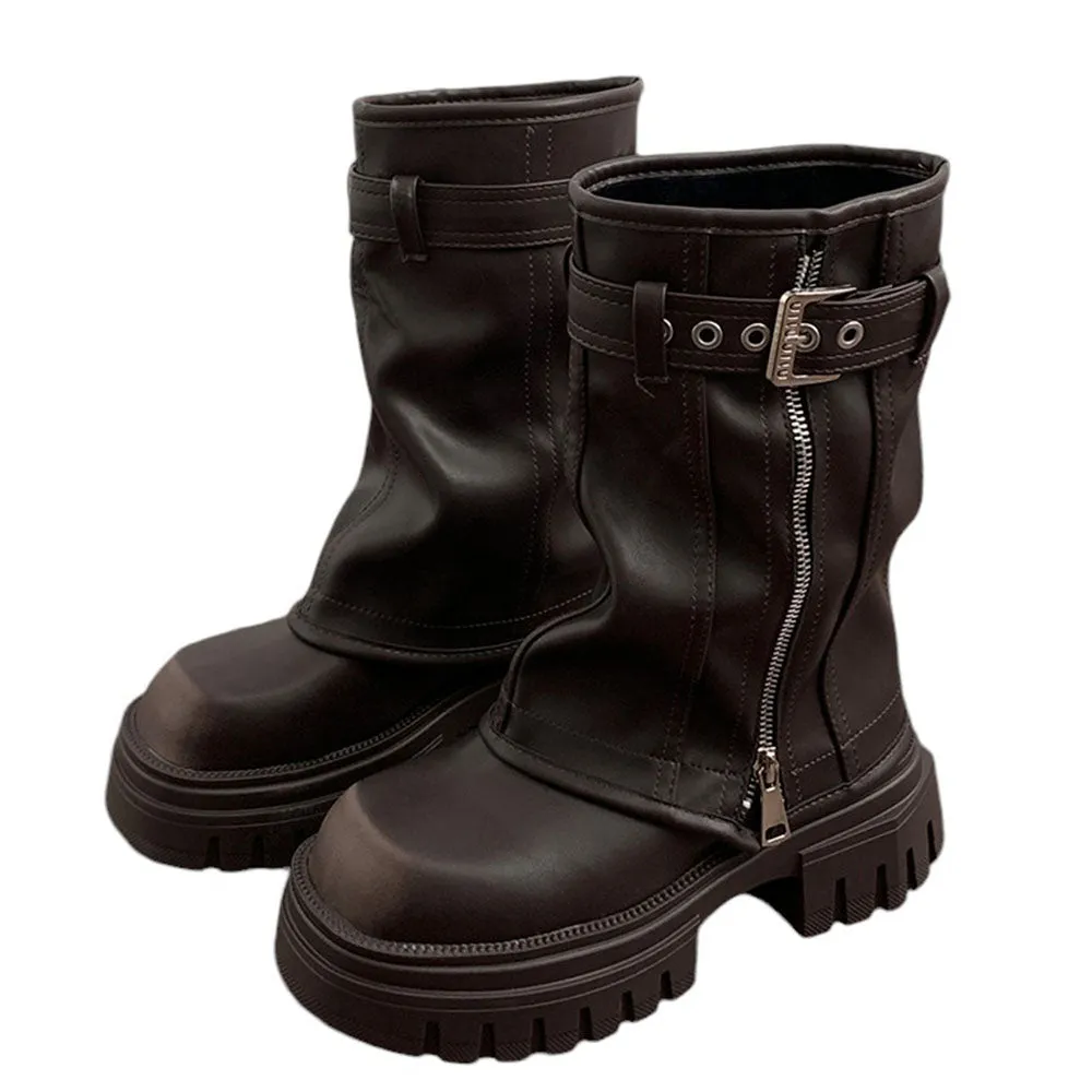 Uniwim Gift Forbidden Girlfriend Chunky Boots