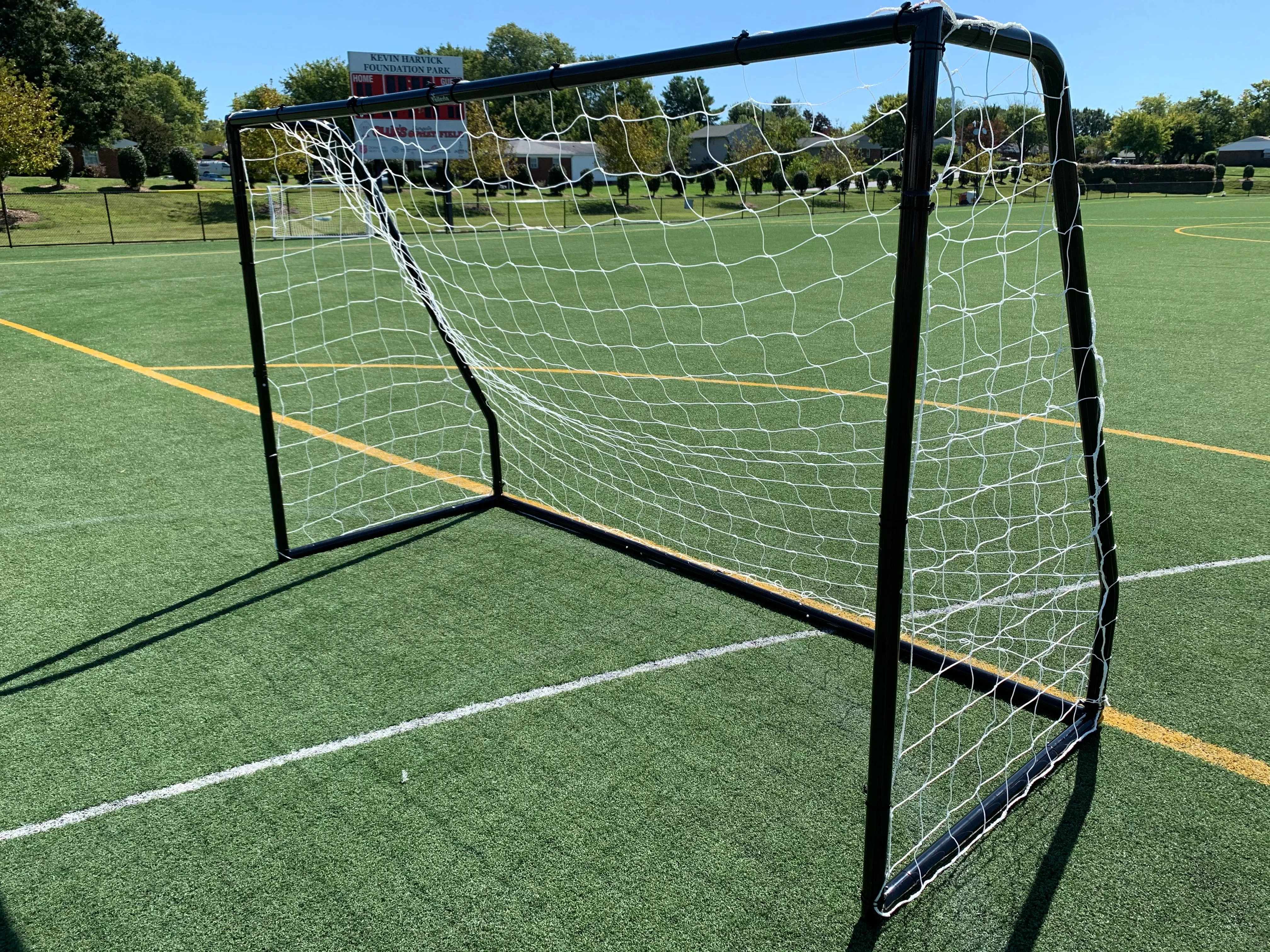 Vallerta® Premier 10 X 6 Ft. 2" Heavy Duty Steel Frame Goal w/Premium 4MM Net