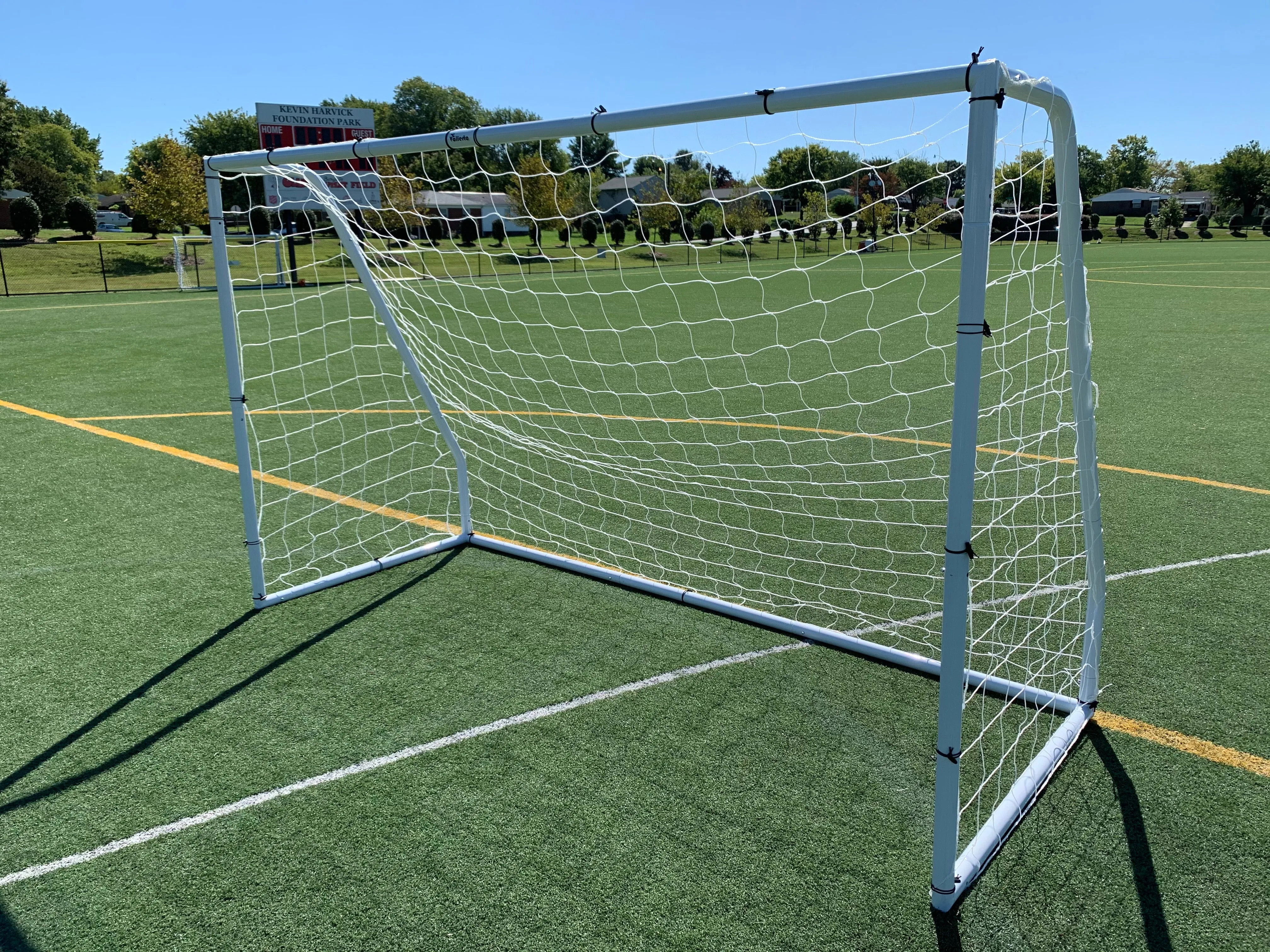 Vallerta® Premier 10 X 6 Ft. 2" Heavy Duty Steel Frame Goal w/Premium 4MM Net