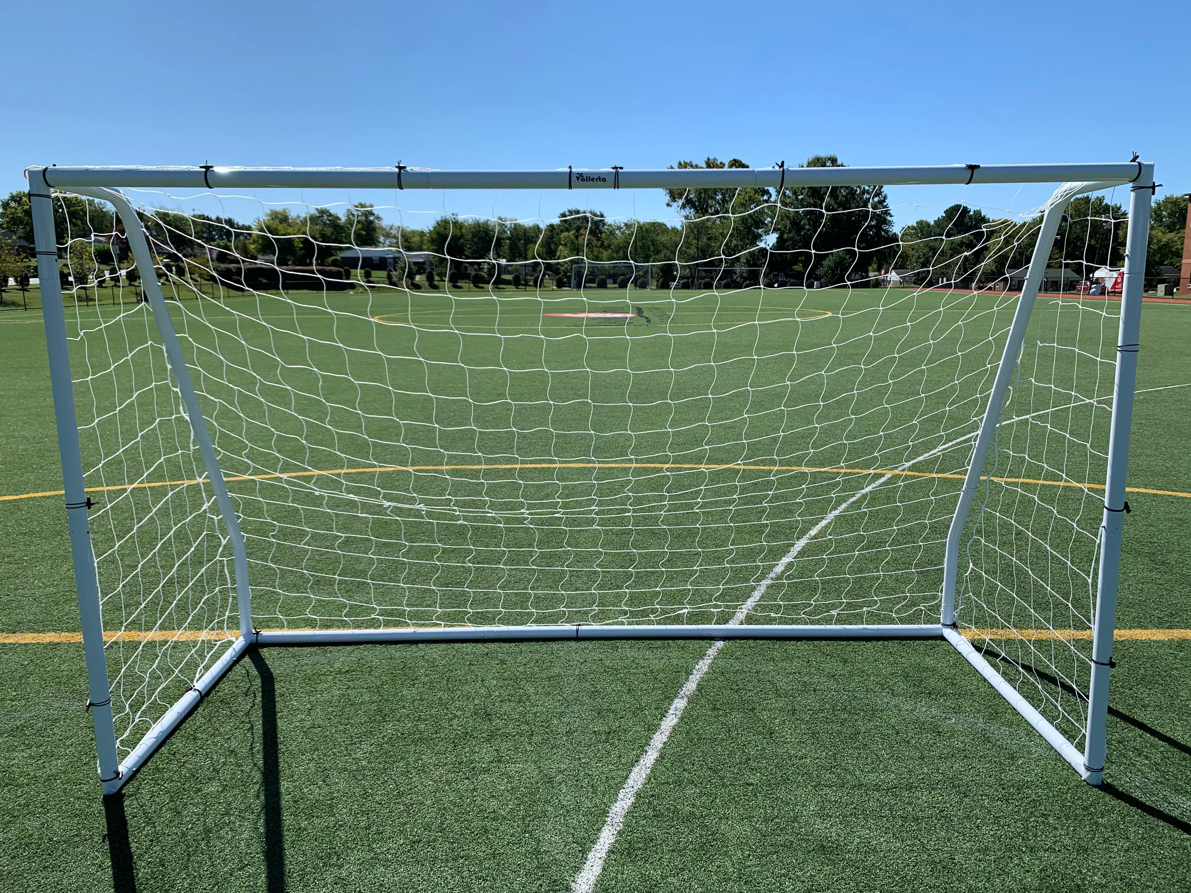 Vallerta® Premier 10 X 6 Ft. 2" Heavy Duty Steel Frame Goal w/Premium 4MM Net