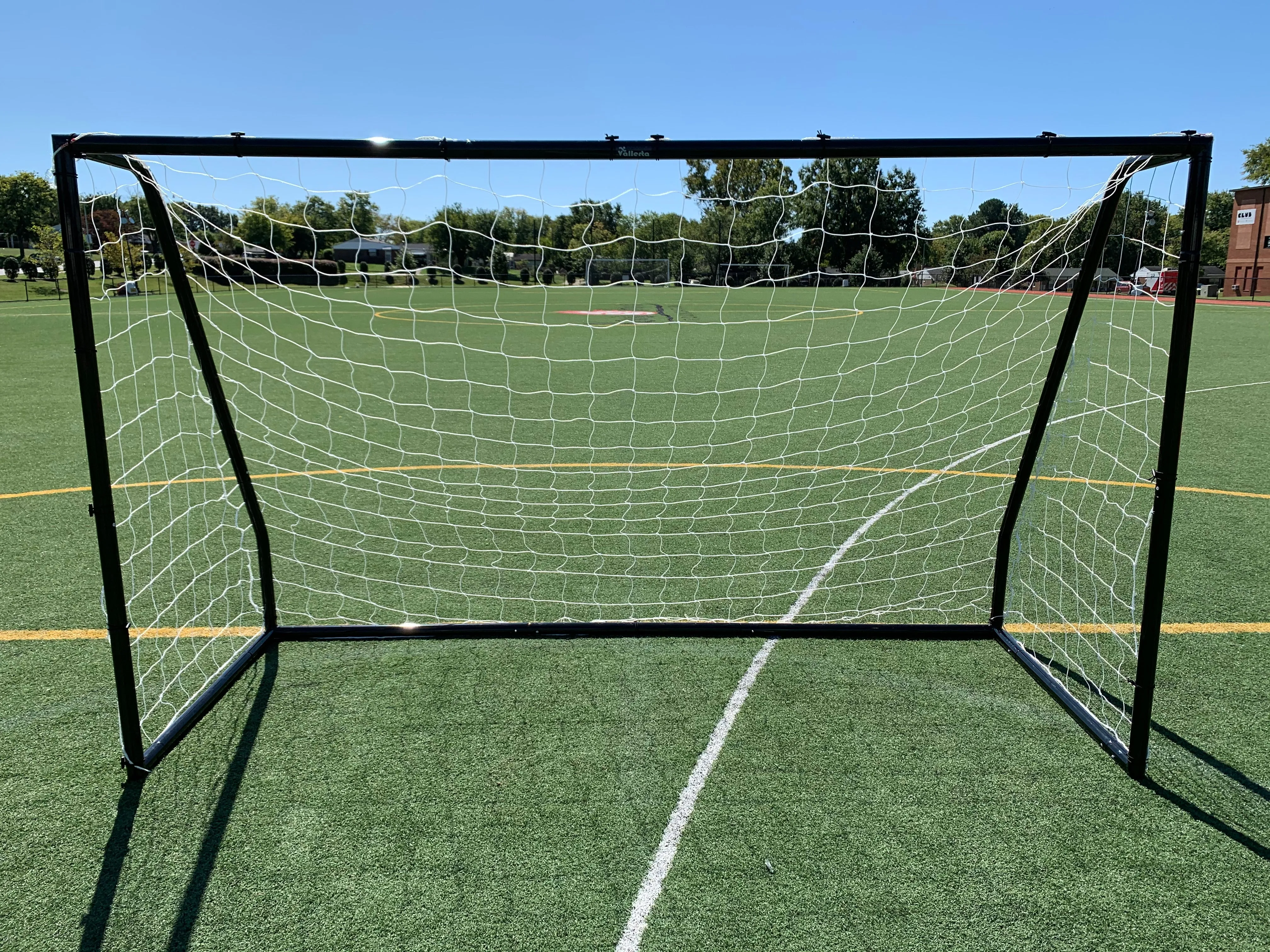 Vallerta® Premier 10 X 6 Ft. 2" Heavy Duty Steel Frame Goal w/Premium 4MM Net