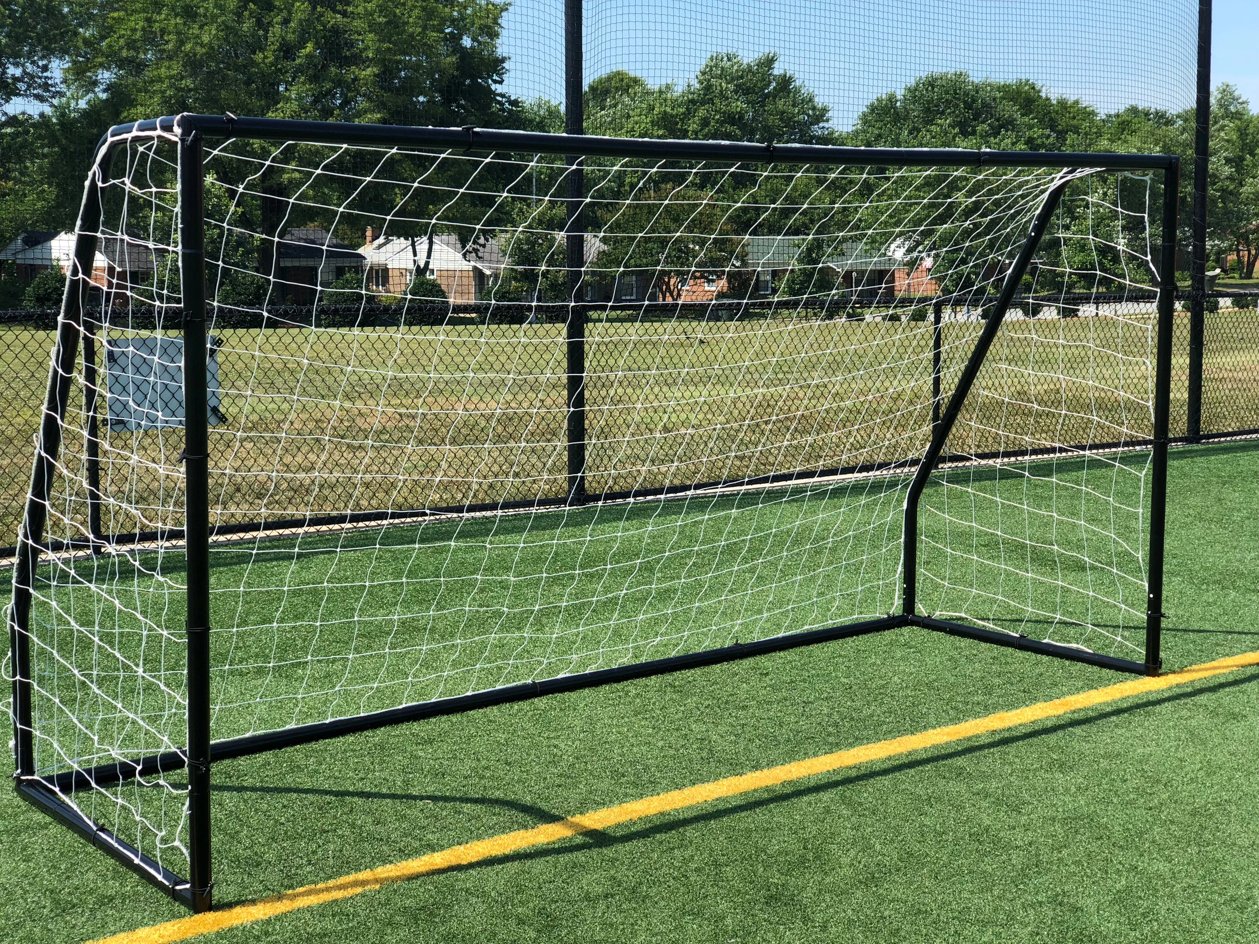 Vallerta® Premier 12 X 6 Ft. 2" Heavy Duty Steel Frame Goal w/Premium 4MM Net