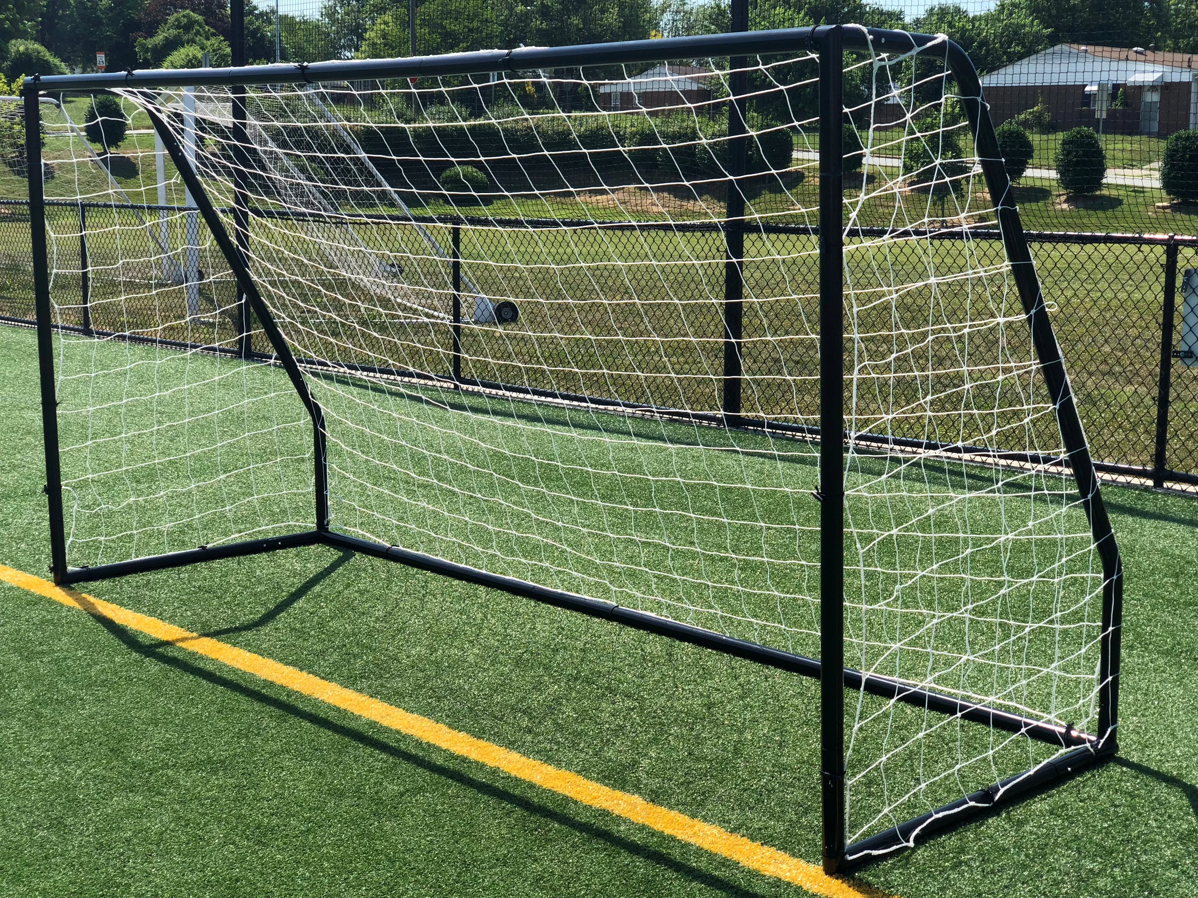 Vallerta® Premier 12 X 6 Ft. 2" Heavy Duty Steel Frame Goal w/Premium 4MM Net