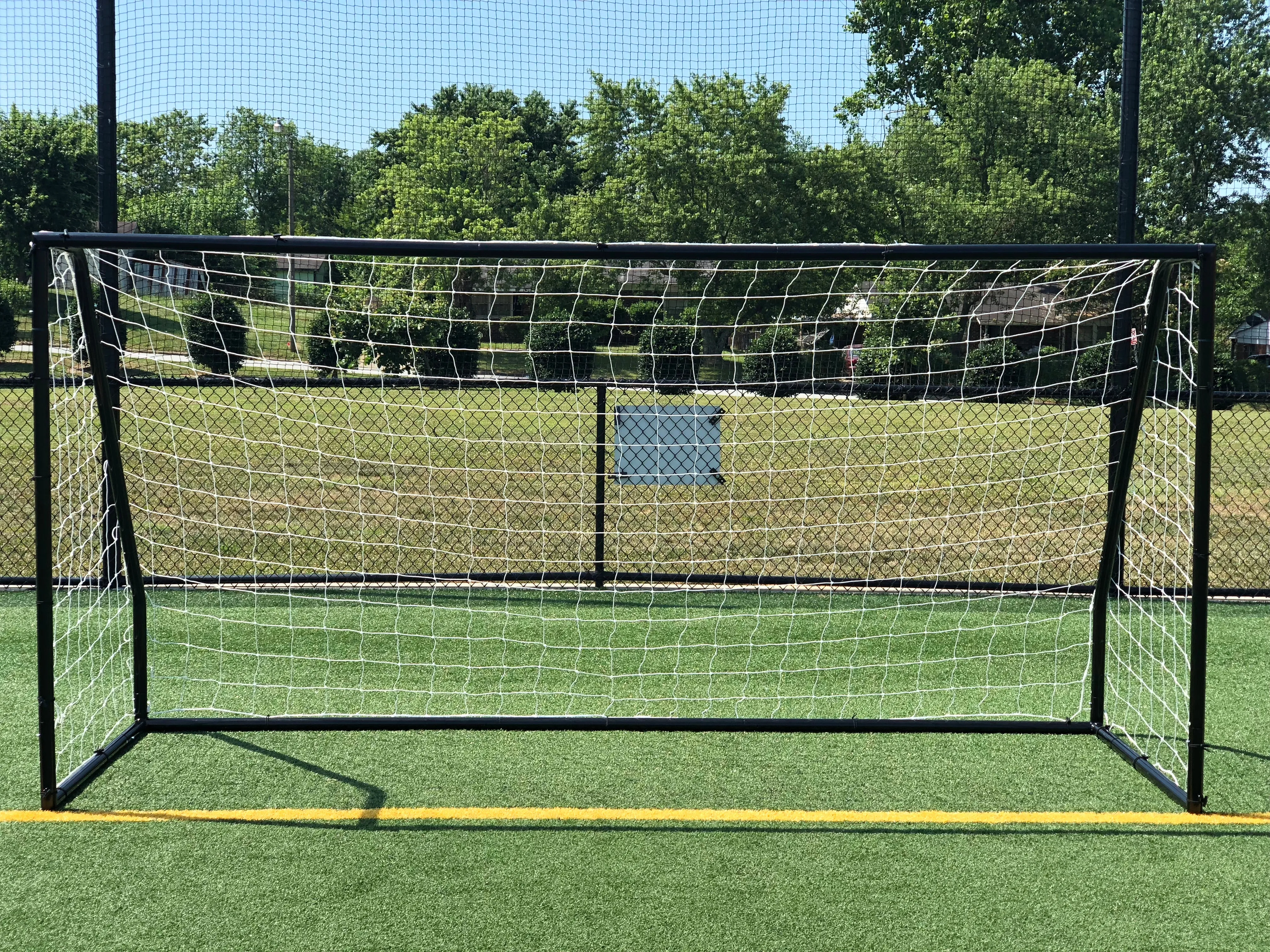 Vallerta® Premier 12 X 6 Ft. 2" Heavy Duty Steel Frame Goal w/Premium 4MM Net