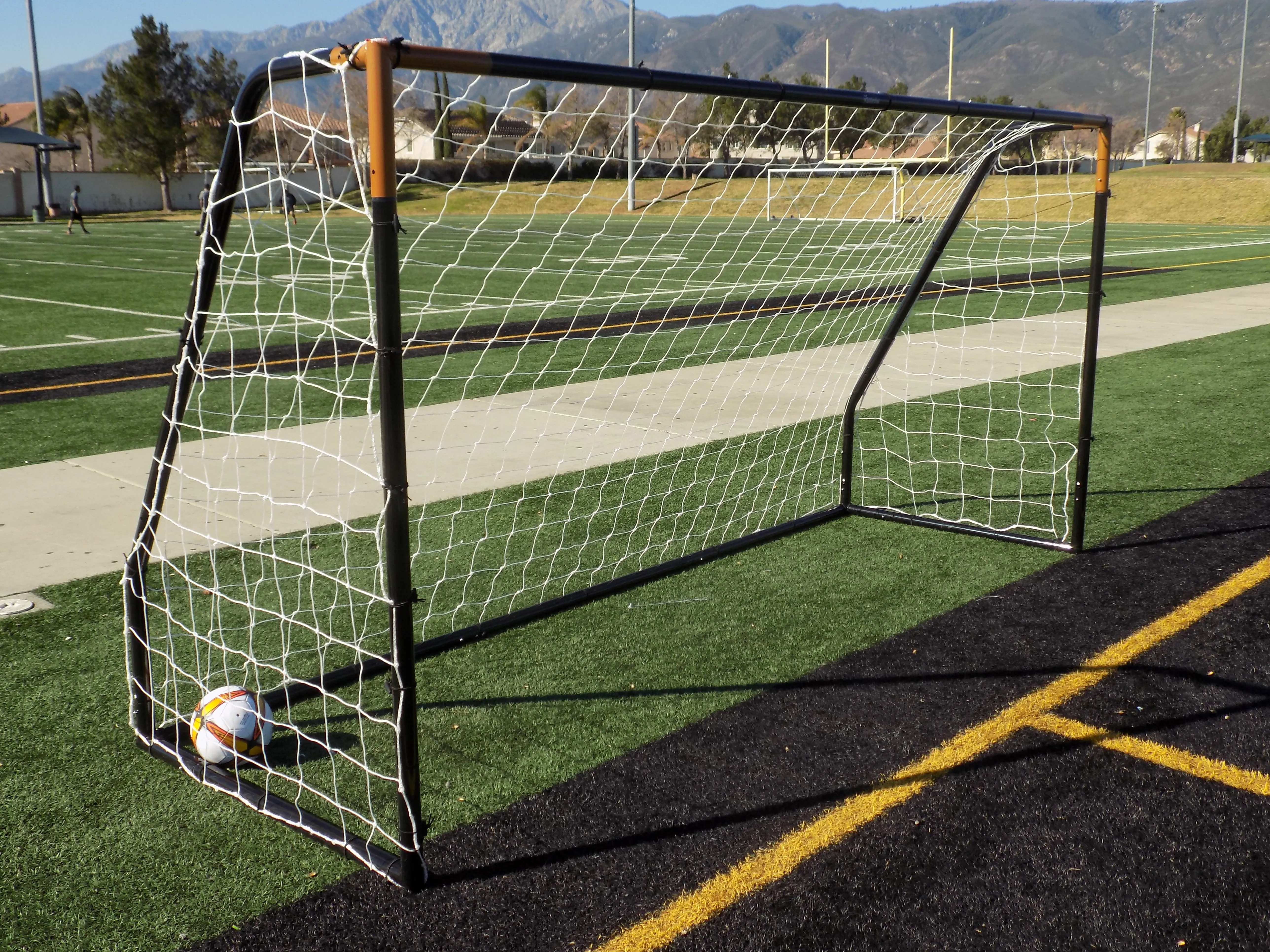 Vallerta® Premier 12 X 6 Ft. 2" Heavy Duty Steel Frame Goal w/Premium 4MM Net