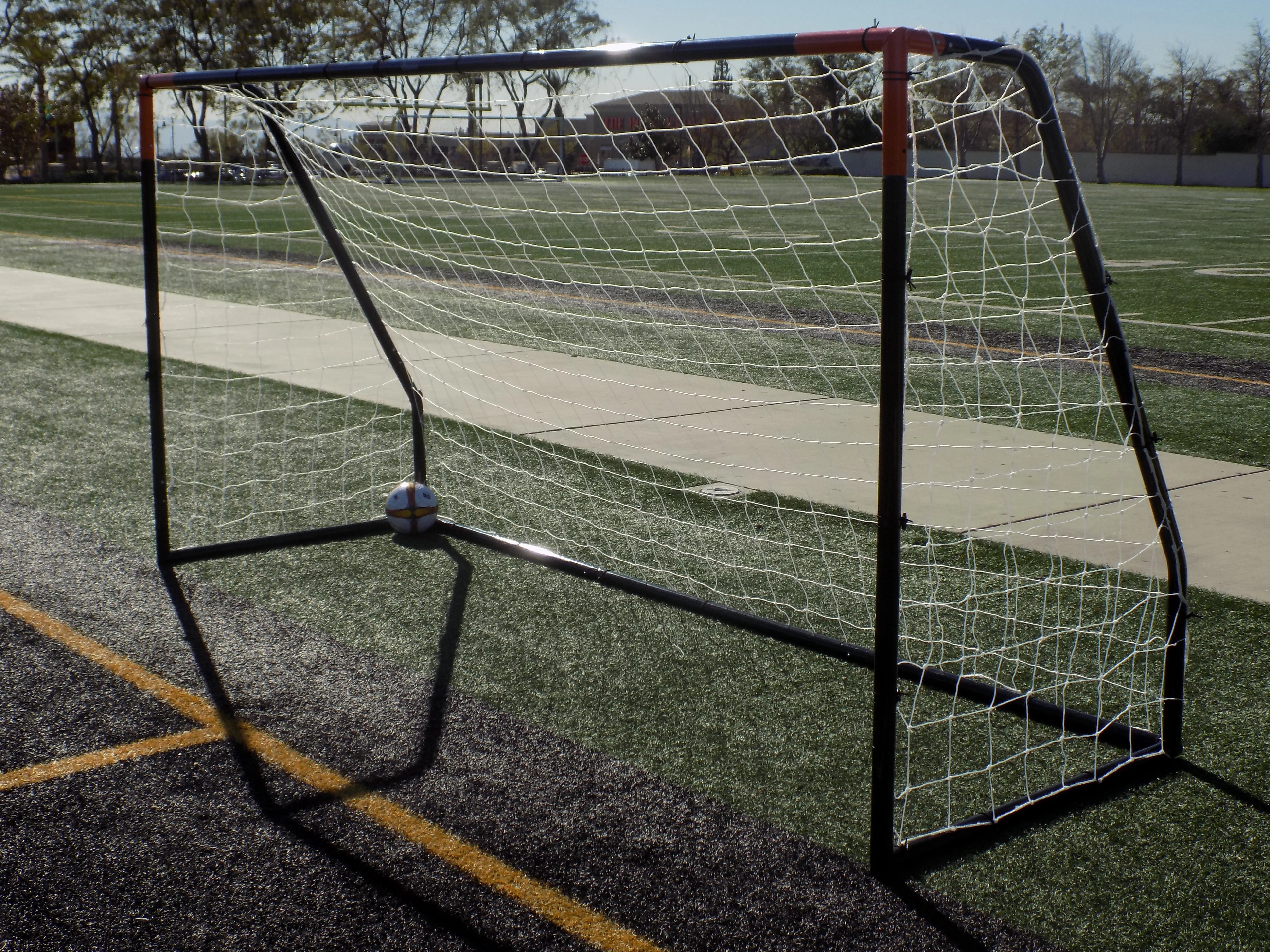 Vallerta® Premier 12 X 6 Ft. 2" Heavy Duty Steel Frame Goal w/Premium 4MM Net