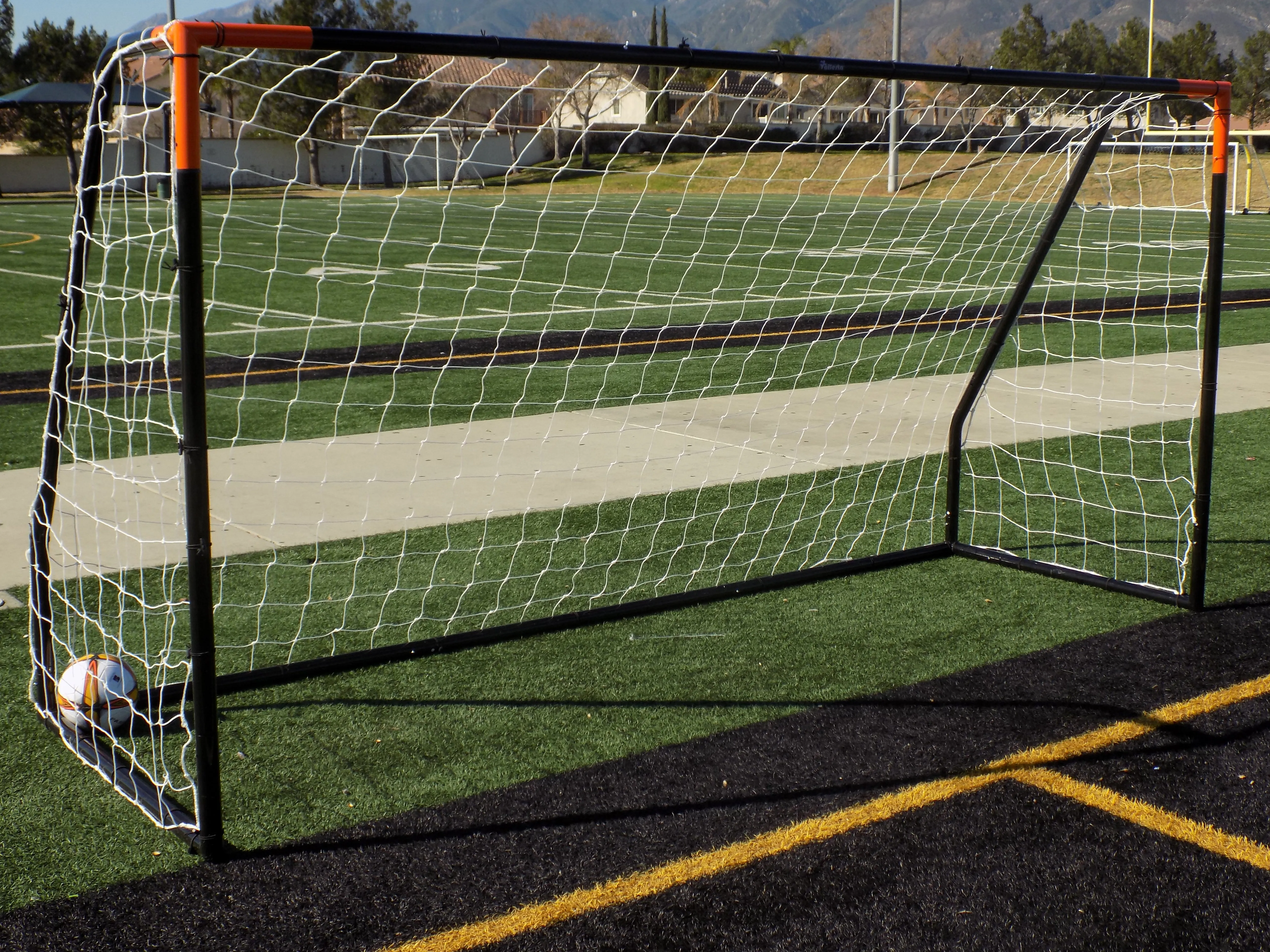 Vallerta® Premier 12 X 6 Ft. 2" Heavy Duty Steel Frame Goal w/Premium 4MM Net