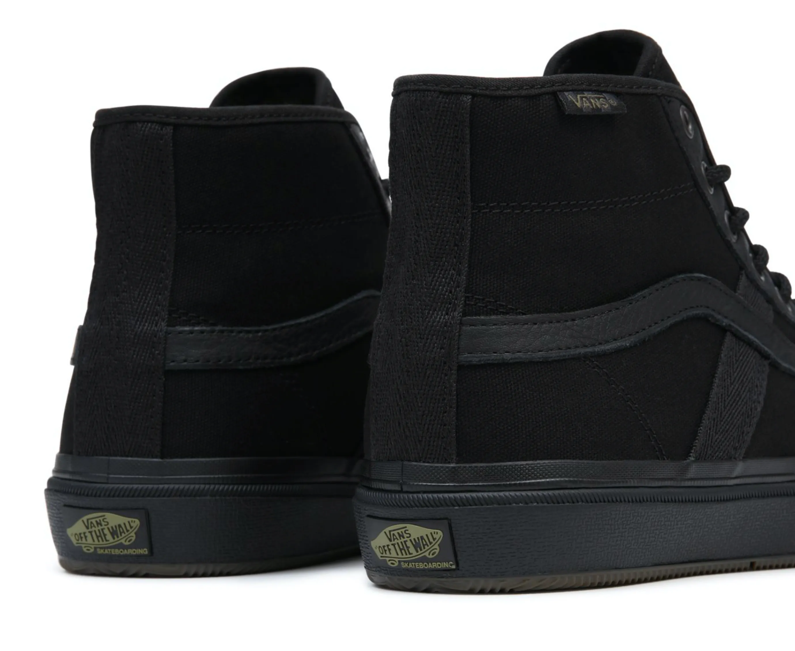 Vans Crockett High - Butter Leather Black/Black