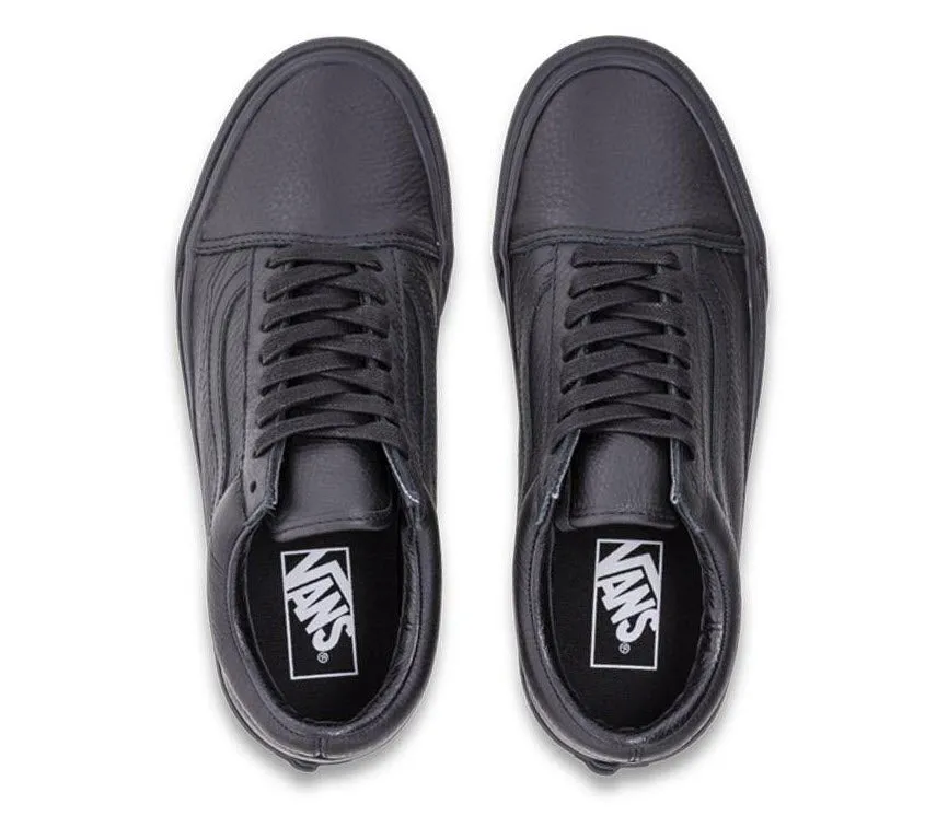 Vans Old Skool Leather Black Mono