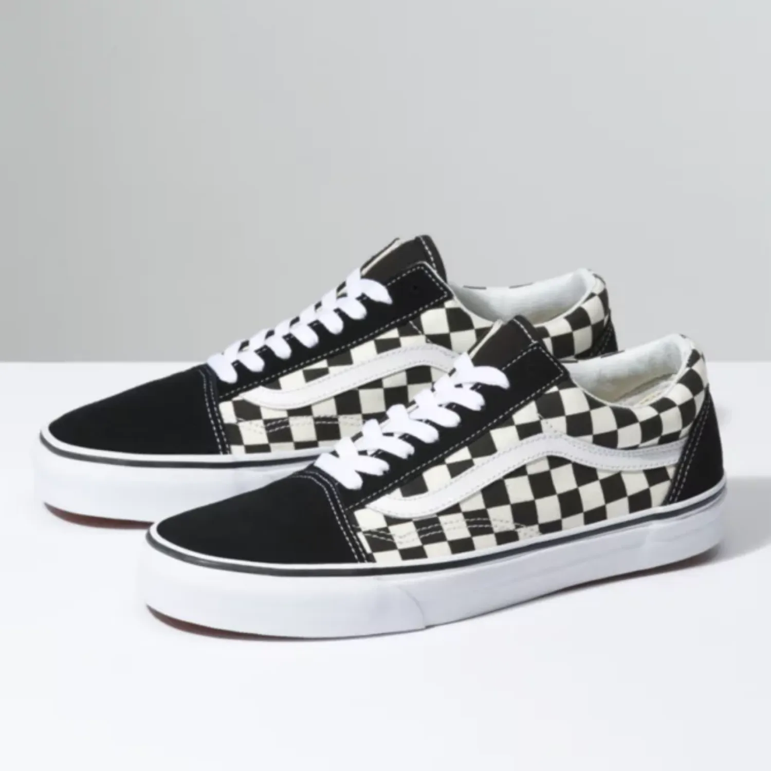 Vans Old Skool Primary Check Black/White