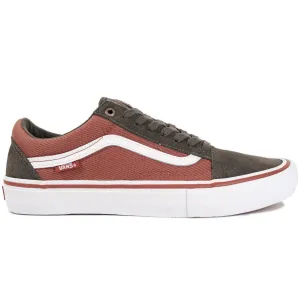 Vans Old Skool Pro (Heavy Twill) Olive / Henna