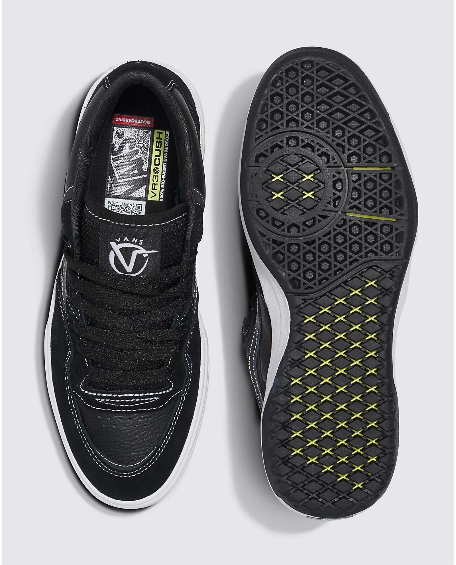 Vans Rowan 2 Pro Shoe - (Black/White)