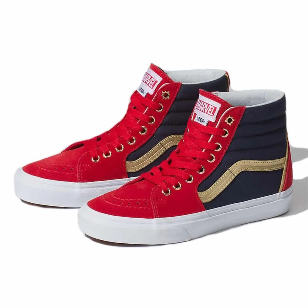 Vans Sk8-Hi Captain Marvel Shoe