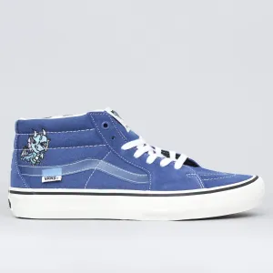 Vans Sk8-Mid Pro Ltd Shoes (Alltimers) Traditional Navy / Classic White