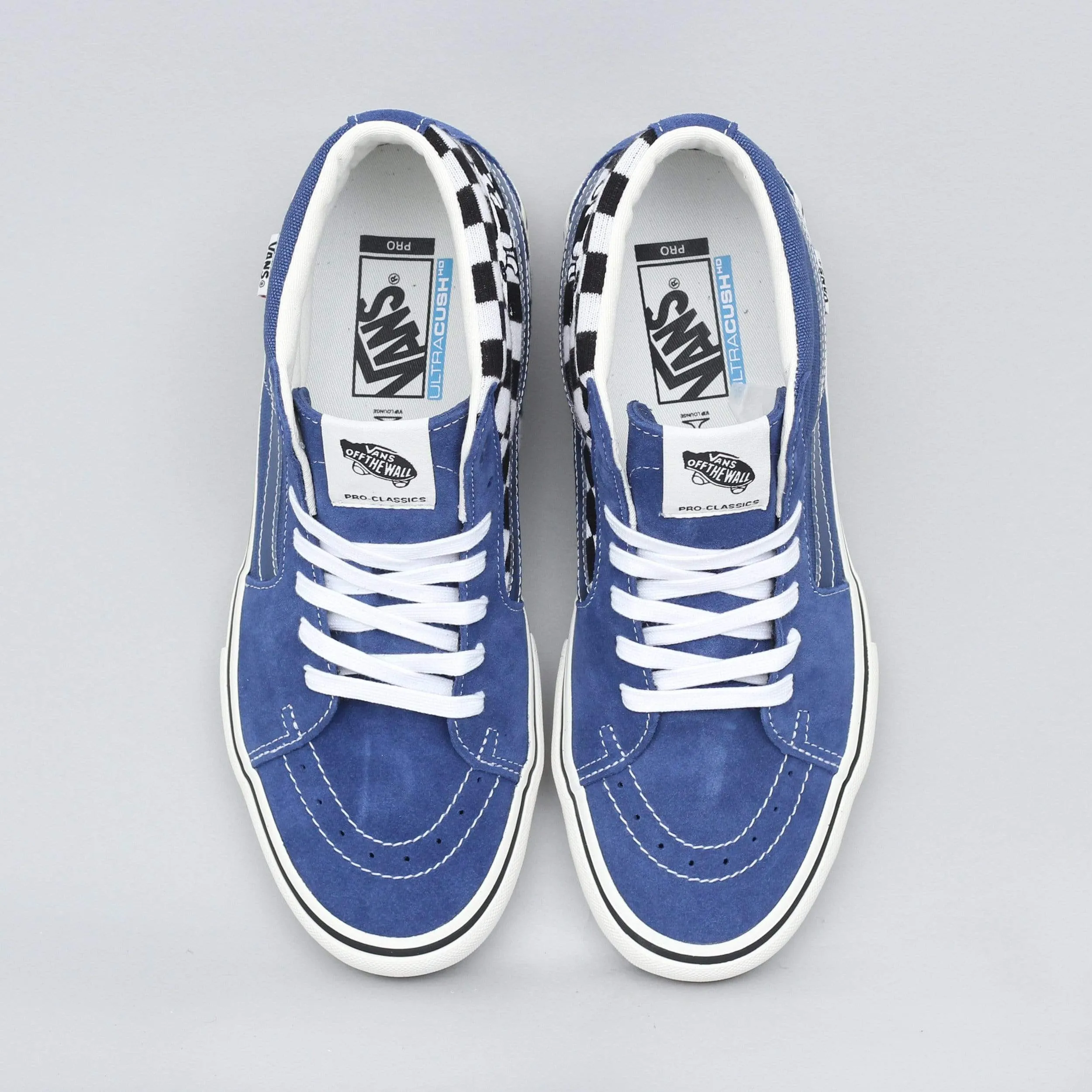 Vans Sk8-Mid Pro Ltd Shoes (Alltimers) Traditional Navy / Classic White