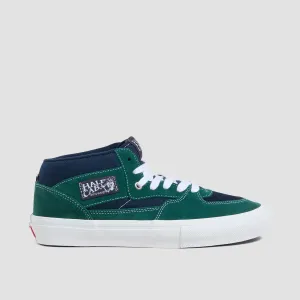 Vans Skate Half Cab Shoes - Tartan Blue/Green