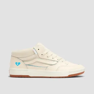 Vans Skate Zahba Mid Top Shoes - Pedro Barros Buttercream