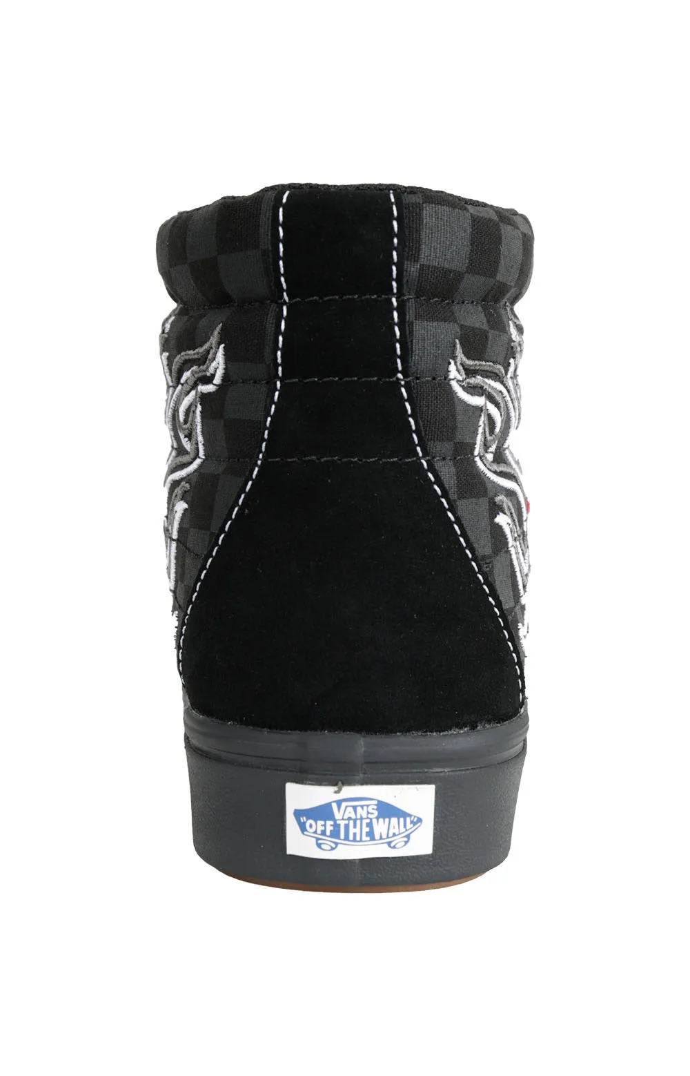 (Wmb8Vv) Ignition Comfycush Sk8 Hi Shoes   Black