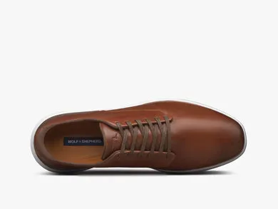 Wolf & Shepherd Crossover Derby Leather Hybrid Dress Shoes