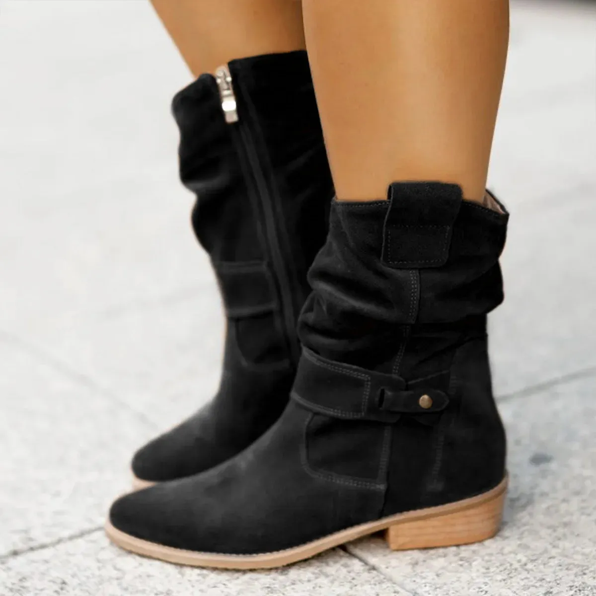 Xavia Suede Ankle Boots